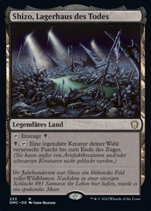 Shizo, Lagerhaus des Todes DMC-233 Rare Near Mint Deutsch