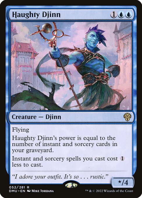 Haughty Djinn DMU-52 Rare Near Mint Englisch