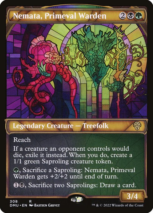 Nemata, Primeval Warden XDMU-308 Rare Excellent Englisch Foil