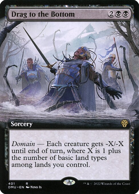 Drag to the Bottom XDMU-401 Rare Good Englisch Foil