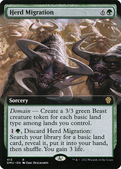 Herd Migration XDMU-413 Rare Excellent Englisch Foil