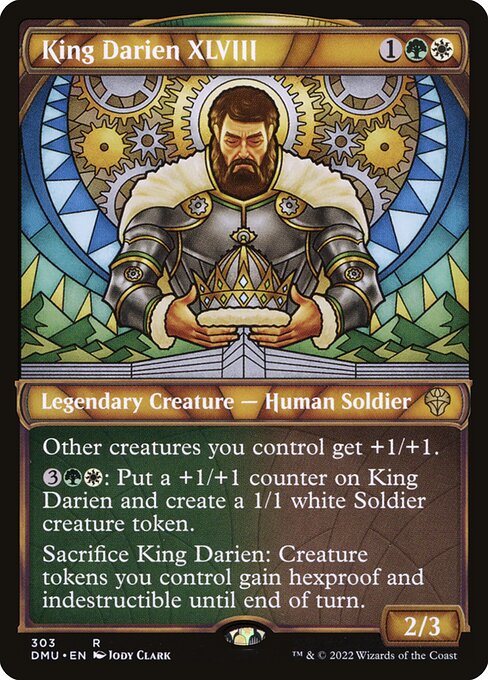 King Darien XLVIII XDMU-303 Rare Excellent Englisch Foil