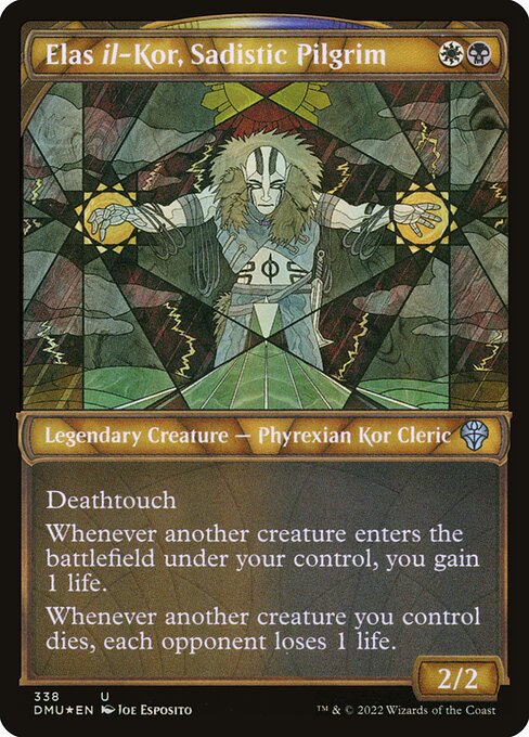 Elas il-Kor, Sadistic Pilgrim XDMU-338 Uncommon Excellent Englisch Foil