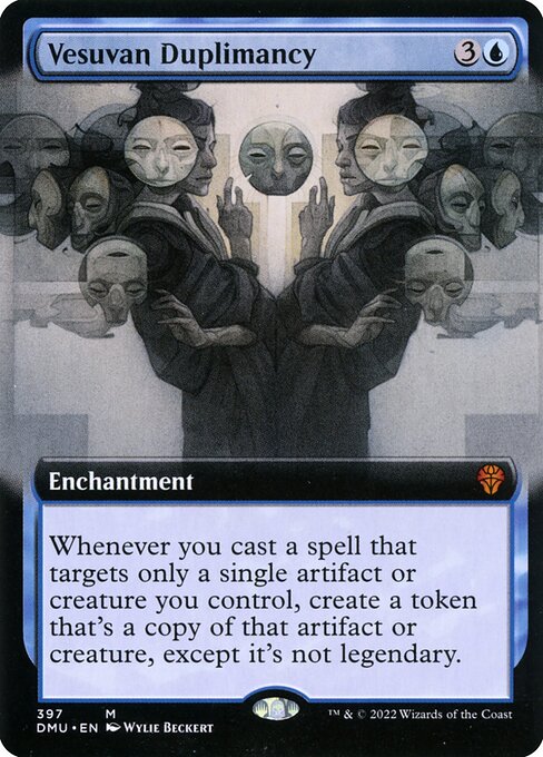 Vesuvische Duplikationsmagie XDMU-397 Mythic Excellent Englisch Foil