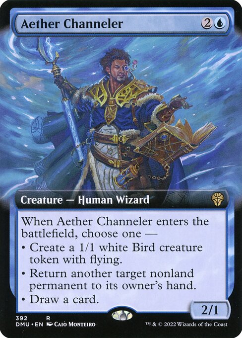 Aether Channeler XDMU-392 Rare Near Mint Englisch Foil