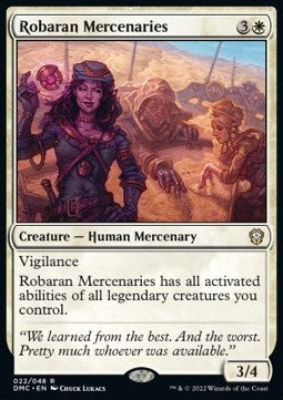 Robaran Mercenaries DMC-22 Rare Near Mint Englisch