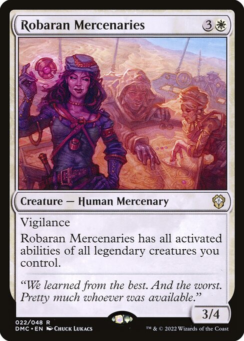 Robaran Mercenaries DMC-22 Rare Near Mint Englisch