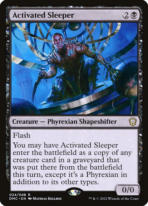 Activated Sleeper DMC-24 Rare Near Mint Englisch