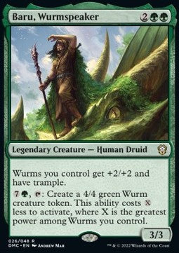 Baru, Wurmspeaker DMC-26 Rare Near Mint Deutsch