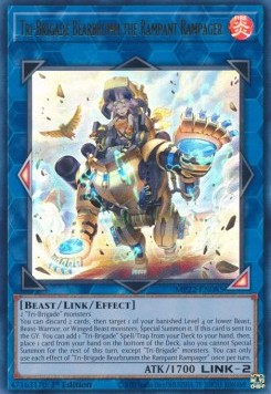 Tri-Brigade Bearbrumm the Rampant Rampager MP22-085 Ultra Rare Excellent Englisch 1. Auflage