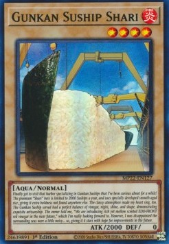 Gunkan-Suschiff Shari MP22-127 Super Rare Good Deutsch 1. Auflage