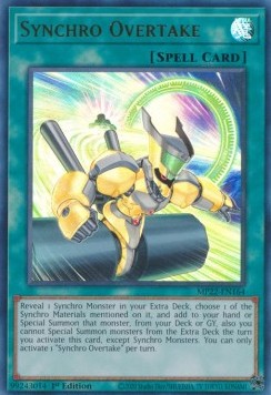 Synchro Overtake MP22-EN164 Ultra Rare Excellent Englisch 1. Auflage
