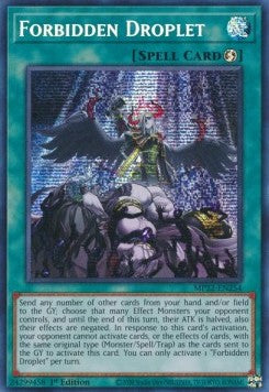 Verbotener Tropfen MP22-254 Secret Rare Near Mint Deutsch 1. Auflage