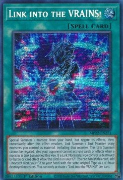 Link into the VRAINS! MP22-271 Secret Rare Excellent Englisch 1. Auflage