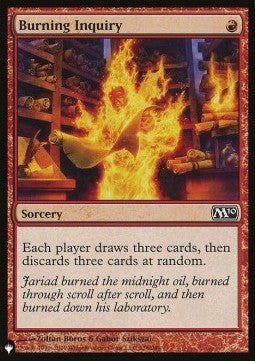 Burning Inquiry ZNL-128 Common Near Mint Englisch