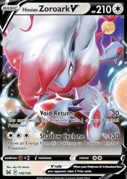 Hisui-Zoroark V LOR-146 Ultra Rare Good Deutsch
