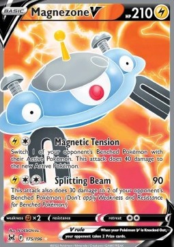 Magnezone V LOR-175 Ultra Rare Good Englisch