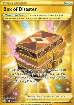 Kiste des Unheils LOR-214 Secret Rare Poor Deutsch