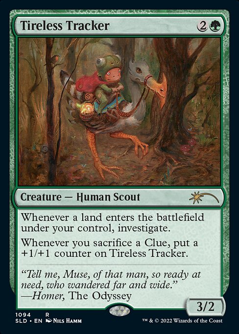 Tireless Tracker SLDAUS-1094 Rare Near Mint Englisch Foil