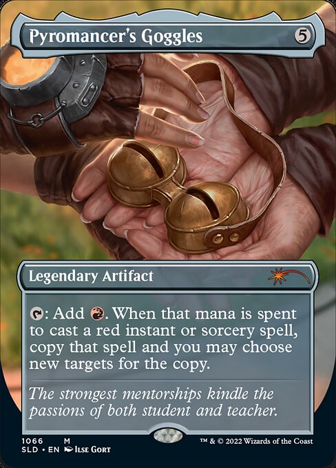 Pyromancer's Goggles SLDAUS-1066 Mythic Near Mint Englisch Foil
