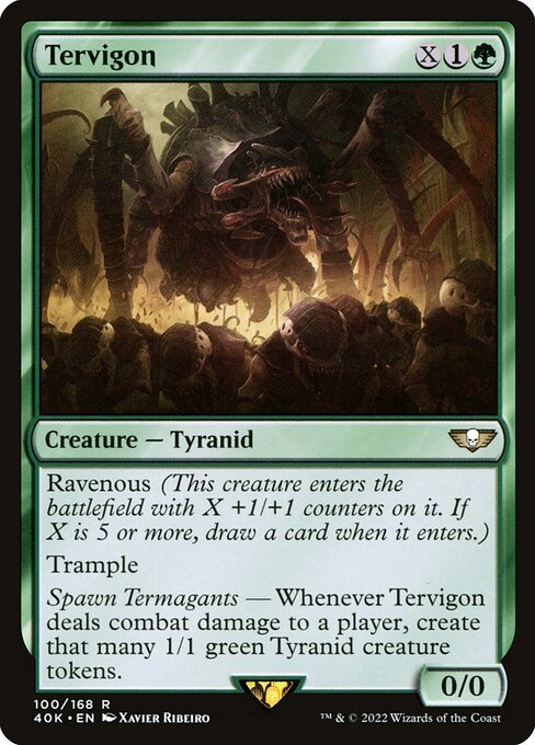 Tervigon 40K-100 Rare Near Mint Englisch
