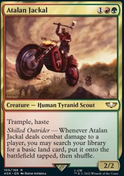 Atalan Jackal 40K-105 Rare Near Mint Englisch