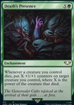 Death's Presence 40K-212 Rare Near Mint Englisch