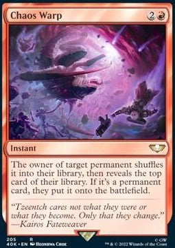 Chaos Warp 40K-205 Rare Near Mint Englisch Foil