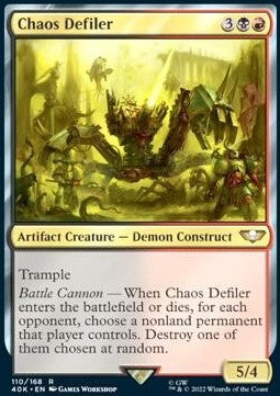 Chaos Defiler 40K-110 Rare Excellent Deutsch
