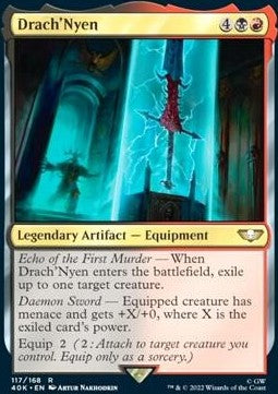 Drach'Nyen 40K-117 Rare Near Mint Englisch