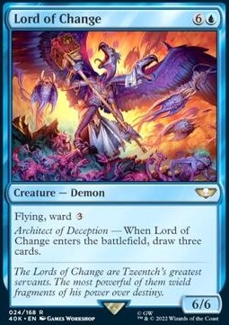 Lord of Change 40K-24 Rare Excellent Englisch