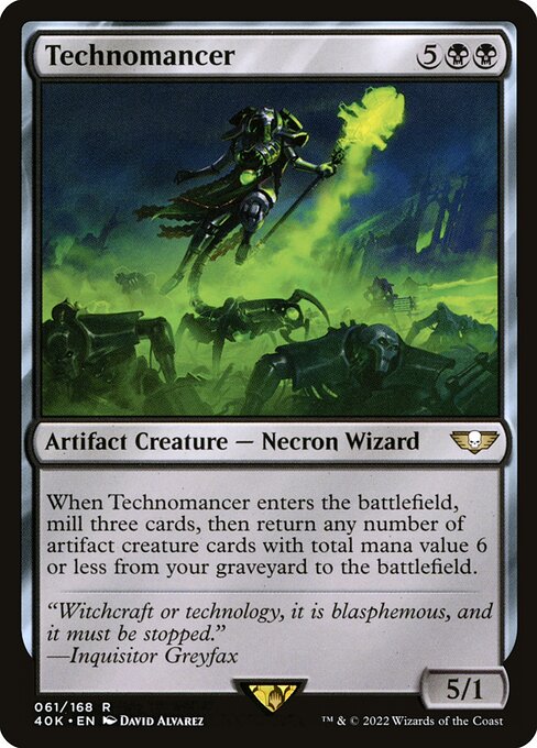 Technomancer 40K-61 Rare Excellent Englisch