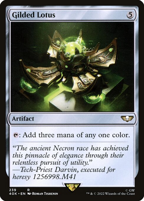 Gilded Lotus 40K-239 Rare Near Mint Englisch