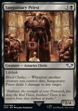 Sanguinary Priest 40K-53 Uncommon Excellent Englisch