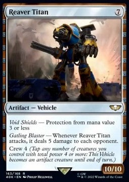 Reaver Titan 40K-163 Rare Near Mint Englisch