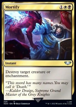Mortify 40K-225 Uncommon Near Mint Englisch