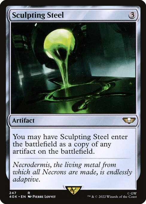 Sculpting Steel 40K-247 Rare Near Mint Englisch