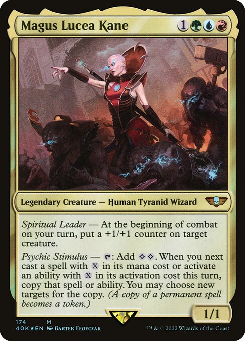 Magus Lucea Kane 40K-174 Mythic Excellent Englisch Foil
