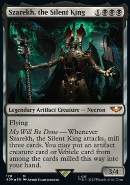 Szarekh, the Silent King 40K-170 Mythic Near Mint Englisch Foil