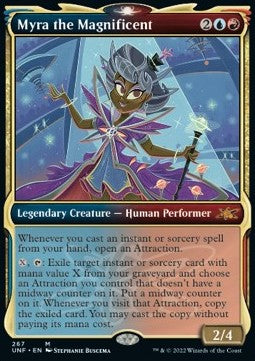 Myra the Magnificent (V.1) XUNF-267 Mythic Excellent Englisch Foil