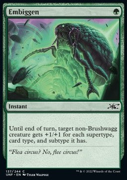 Embiggen UNF-137 Common Excellent Englisch Foil