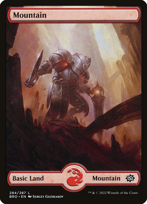 Mountain BRO-284 Land Excellent Englisch Foil