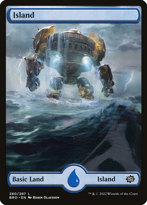 Island BRO-280 Land Near Mint Englisch Foil