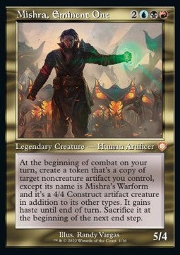 Mishra, Eminent One BRC-1 Mythic Near Mint Deutsch Foil