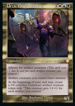 Urza, Chief Artificer BRC-2 Mythic Near Mint Englisch Foil