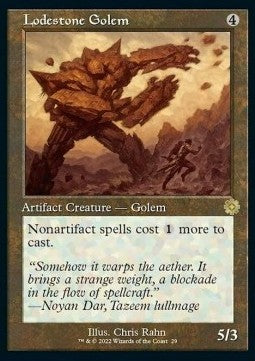 Lodestone Golem BRR-29 Rare Near Mint Englisch