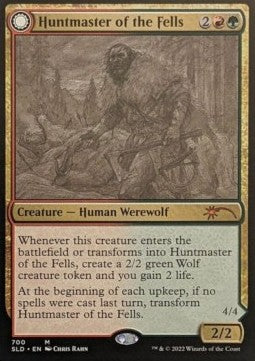 Jagdmeister vom Kahlenberg // Verwüster vom Kahlenberg (V.2) SLD-700 Mythic Near Mint Englisch Foil