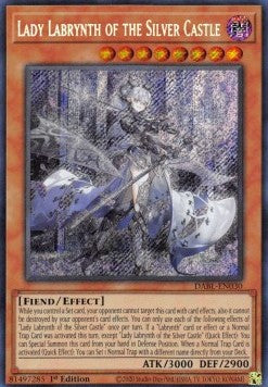 Lady Labrynth von der Silberburg (V.1) DABL-030 Secret Rare Excellent Deutsch 1. Auflage