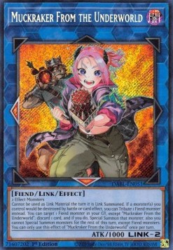 Schmierfink aus der Unterwelt (V.1) DABL-051 Secret Rare Near Mint Deutsch 1. Auflage