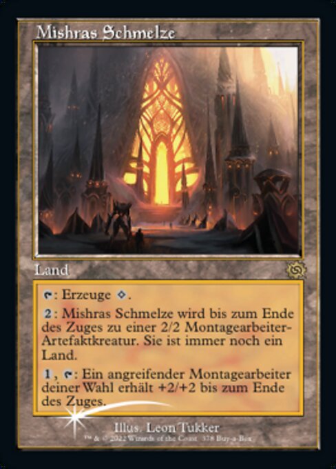 Mishras Schmelze BABP-378 Rare Excellent Deutsch Foil